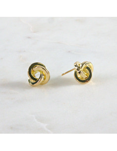 Kolczyki ZŁOTY WĘZEŁ SUPEŁ 1 cm Lolita Accessories... 2