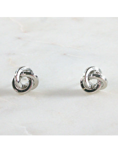 Kolczyki SREBRNY WĘZEŁ SUPEŁ 1 cm Lolita Accessories...