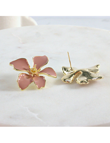 Kolczyki dwustronne Kwiaty  Lolita Akcesoria...
