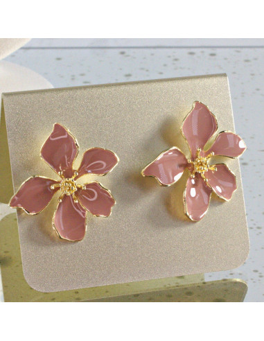 Kolczyki dwustronne Kwiaty  Lolita Akcesoria...