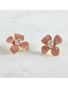 Kolczyki  Kwiaty  Lolita Akcesoria  srebrny sztyft 925 2