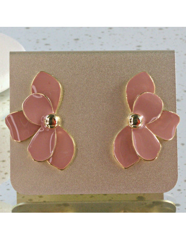 Kolczyki  Dwustronne Kwiaty  Lolita Akcesoria...