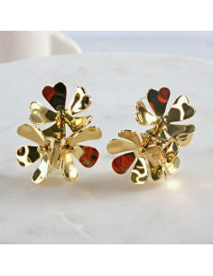 Kolczyki ze stali chirurgicznej  Kwiaty MAXI  Lolita... 2