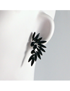 Kolczyki WIECZOROWE  Dwustronne Skrzydła Lolita Akcesoria