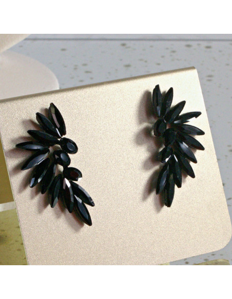 Kolczyki WIECZOROWE  Dwustronne Skrzydła Lolita Akcesoria