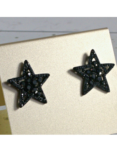 Kolczyki WIECZOROWE  gczare Gwiazdki Lolita...