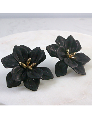 Kolczyki WIECZOROWE   Kwiaty Maxi  Lolita...