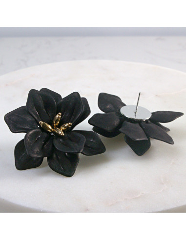 Kolczyki WIECZOROWE   Kwiaty Maxi  Lolita...