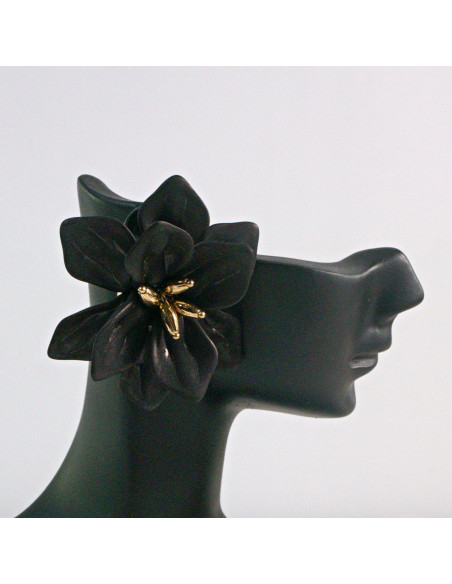 Kolczyki WIECZOROWE   Kwiaty Maxi  Lolita Akcesoria