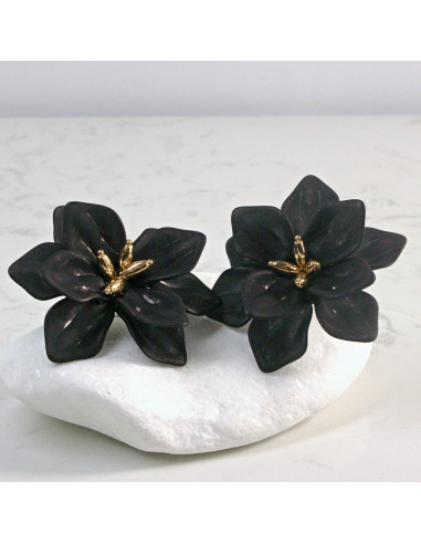 Kolczyki WIECZOROWE   Kwiaty Maxi  Lolita...