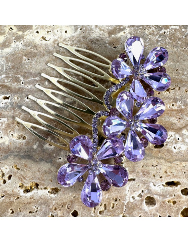 GRZEBIEŃ wsuwany do włosów wtykowy ozdobny...