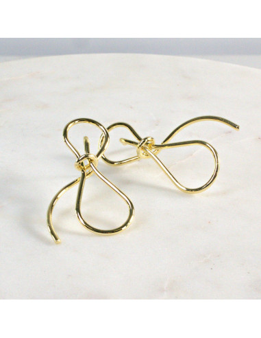 Kolczyki Nieregularne KOKARDKI Lolita Akcesoria...