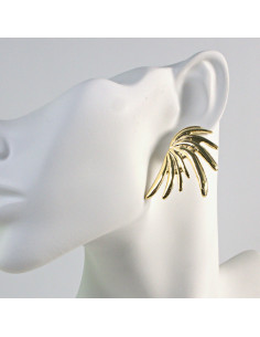 Kolczyki Nieregularne SKRZYDŁA Lolita Akcesoria srebrny...