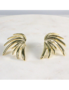 Kolczyki Nieregularne SKRZYDŁA Lolita Akcesoria srebrny... 2