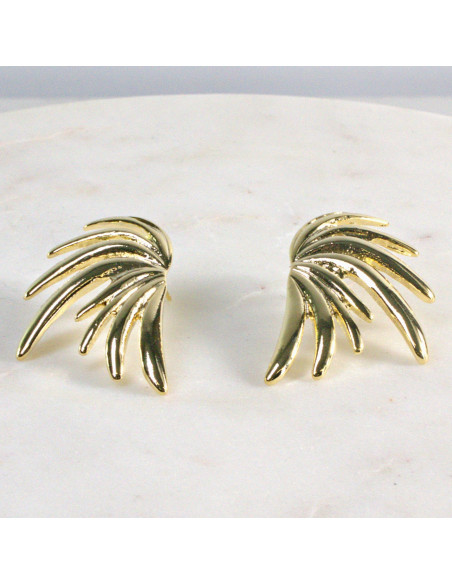 Kolczyki Nieregularne SKRZYDŁA Lolita Akcesoria srebrny sztyft 925