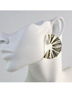 Kolczyki Nieregularne Dwustronne  Lolita Akcesoria...