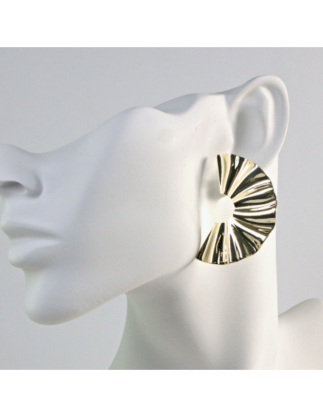 Kolczyki Nieregularne Dwustronne  Lolita Akcesoria srebrny sztyft 925