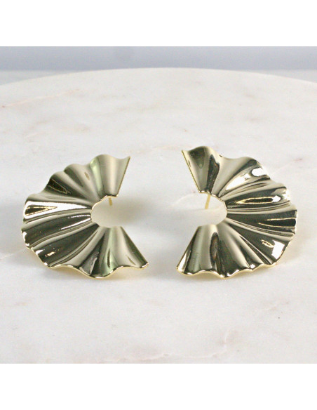 Kolczyki Nieregularne Dwustronne  Lolita Akcesoria srebrny sztyft 925