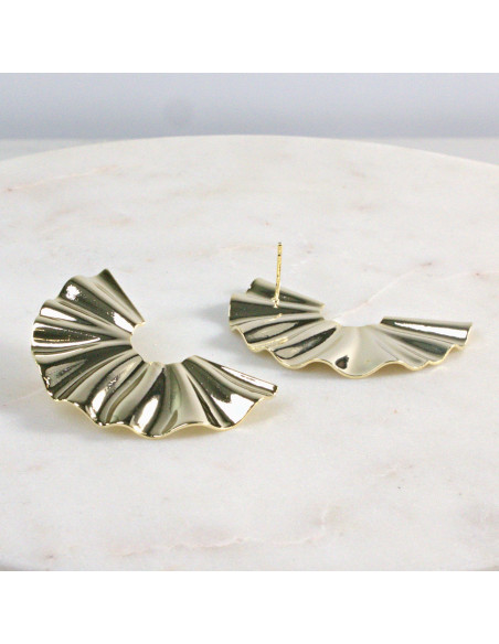 Kolczyki Nieregularne Dwustronne  Lolita Akcesoria srebrny sztyft 925