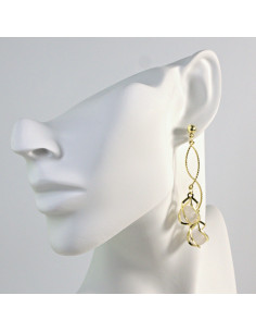 Kolczyki ZŁOTE ŚWIDERKI  Lolita Akcesoria srebrny sztyft 925