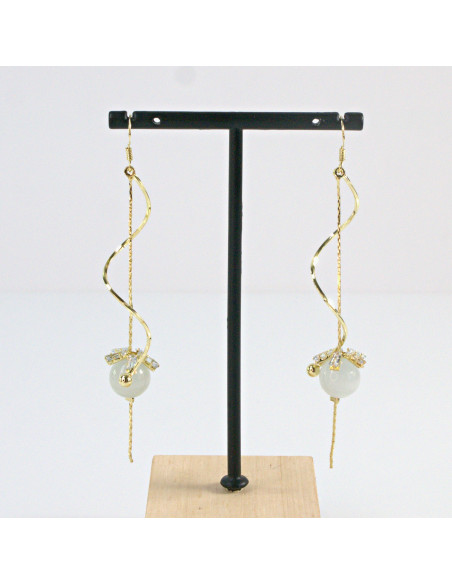 Kolczyki ZŁOTE ŚWIDERKI  Lolita Akcesoria srebrny sztyft 925