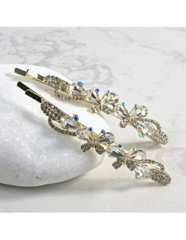 Wsuwka do włosów motylek  2 szt. Lolita...