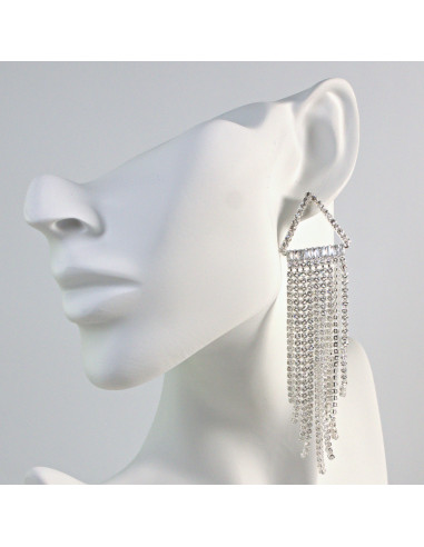 Kolczyki z cyrkoniami Maxi Duże Lolita Accessories