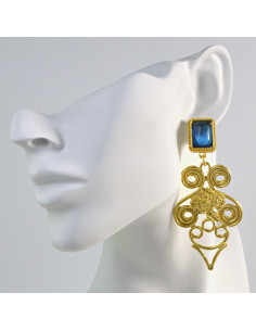 Kolczyki na Wielkie Wyjście Lolita Accessories kamienie...