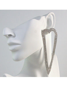 Kolczyki z cyrkoniami Maxi Duże Lolita Accessories