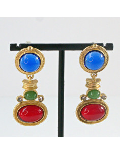 Zjawiskowe Kolczyki Glamour MAXI Lolita Akcesoria 2