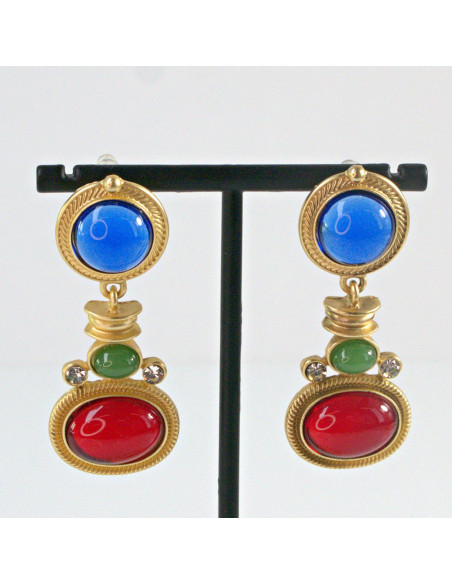 Zjawiskowe Kolczyki Glamour MAXI Lolita Akcesoria