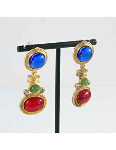 Zjawiskowe Kolczyki Glamour MAXI Lolita Akcesoria