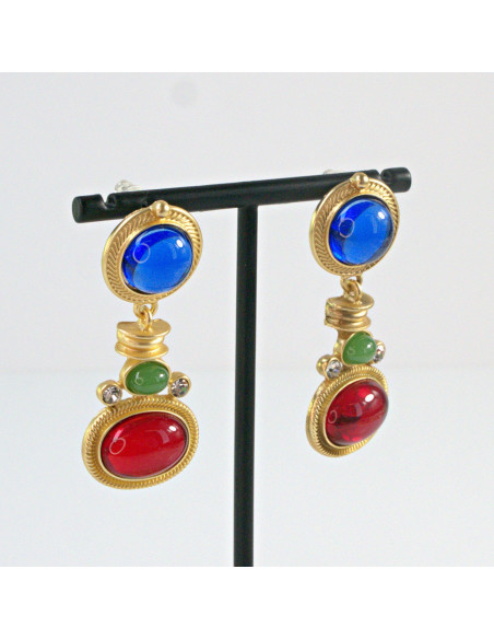 Zjawiskowe Kolczyki Glamour MAXI Lolita Akcesoria