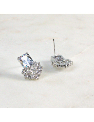 Kolczyki Glamour Cyrkonie  Lolita Akcesoria...