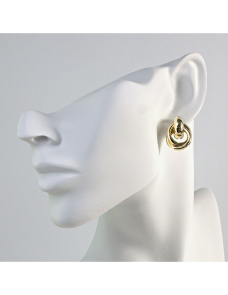 Kolczyki Glamour Węzełki   Lolita Akcesoria srebrny sztyft 925