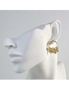 Kolczyki Złote Kuleczki  Lolita Akcesoria srebrny sztyft 925