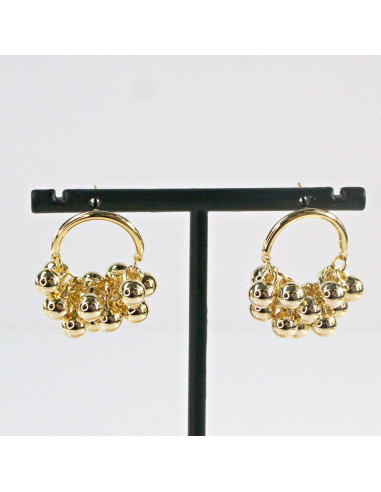 Kolczyki Złote Kuleczki  Lolita Akcesoria...