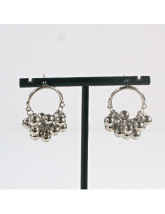 Kolczyki Srebrne Kuleczki  Lolita Akcesoria srebrny... 2