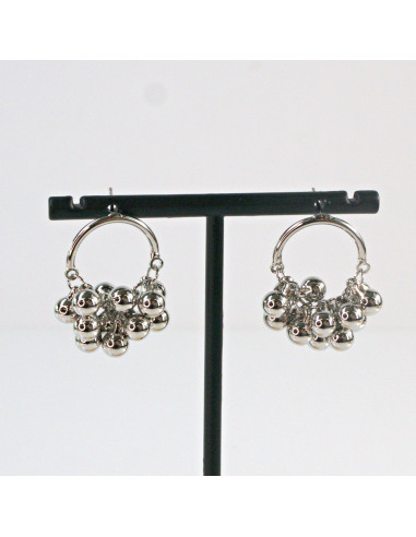 Kolczyki Srebrne Kuleczki  Lolita Akcesoria...