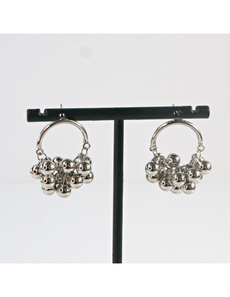 Kolczyki Srebrne Kuleczki  Lolita Akcesoria srebrny sztyft 925