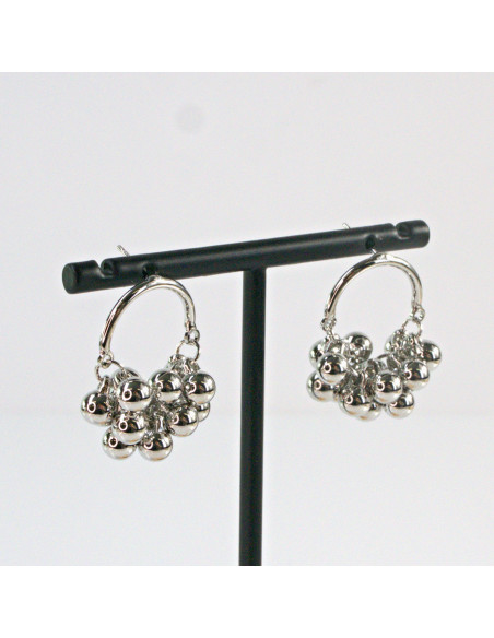 Kolczyki Srebrne Kuleczki  Lolita Akcesoria srebrny sztyft 925