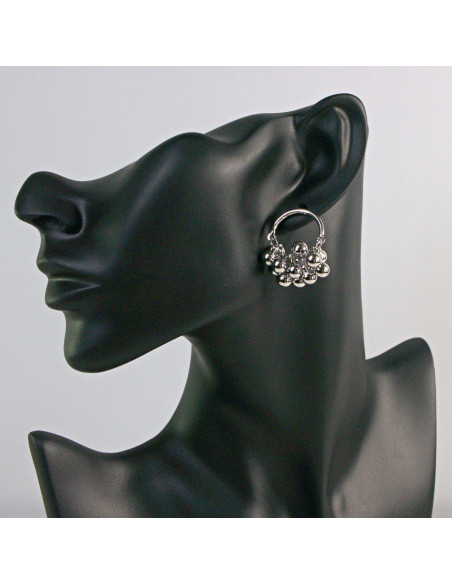 Kolczyki Srebrne Kuleczki  Lolita Akcesoria srebrny sztyft 925