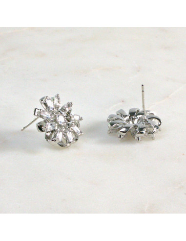 Kolczyki Kwiatuszki Crystal Lolita  Akcesoria...