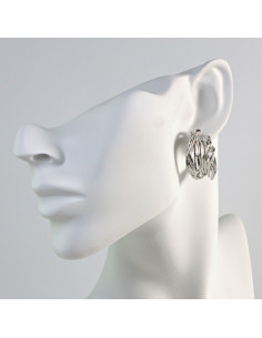 Kolczyki Srebrne Gałązki Lolita Akcesoria srebrny sztyft 925