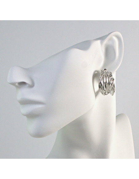 Kolczyki Srebrne Gałązki Lolita Akcesoria srebrny sztyft 925