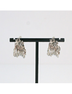 Kolczyki Srebrne Gałązki Lolita Akcesoria srebrny sztyft 925 2