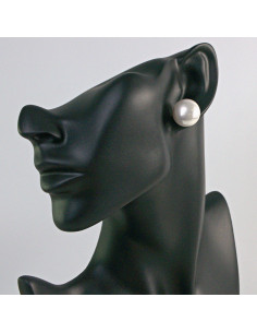 Kolczyki Duże Perły MAXI Lolita Akcesoria srebrny sztyft 925