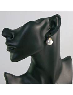 Kolczyki Eleganckie Wiszące Perełki Lolita Akcesoria...