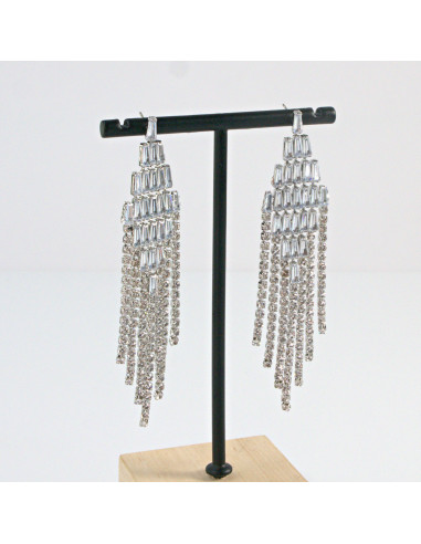 Kolczyki Wieczorowe z Cyrkoniami  Lolita...