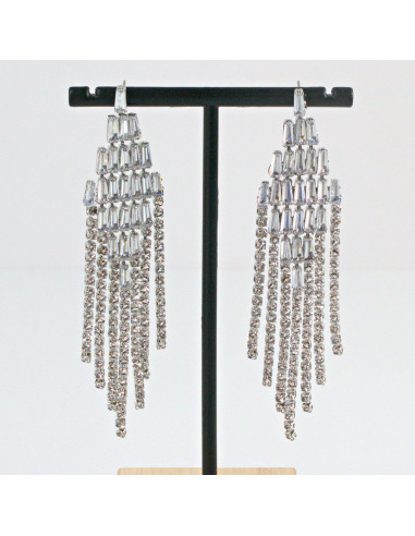 Kolczyki Wieczorowe z Cyrkoniami  Lolita...